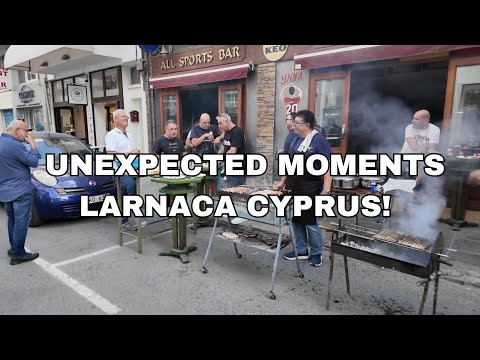 🌴 Walking Tour | Daily Life in Larnaca Like Never Seen Before 🇨🇾 | 4K