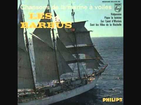 Les Quatre Barbus -  "Sont les filles de La Rochelle"  (1964) (avec paroles)