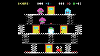 MSX Game: Door Door Mk2 (1985 Enix)