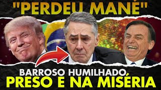 BARROSO TÁ FERRADO do STF DIRETO pra MISÉRIA?! TRUMP AUTORIZA LEILÃO da MANSÃO DE LUXUOSA nos EUA!