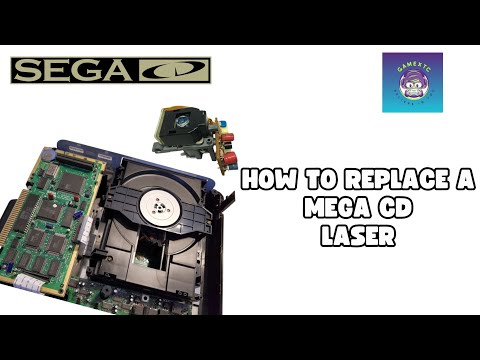 Replacing The Sega Mega CD Model 1 laser - Sega Mega CD Laser Replacement