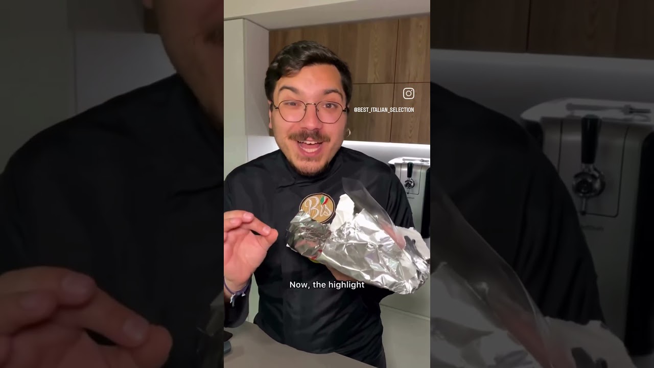 Spaghettone Don Vincenzo BIS con Pesto di Pistacchi e Mortadella #italiancooking #recipe #foodie