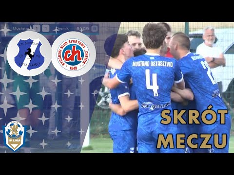 Skrót meczu : Mustang Ostaszewo - Chemik Bydgoszcz | 1 kolejka | 4 LIGA #piłkanożna #4liga