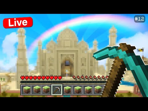 EPIC! ChocoWizard Builds the Taj Mahal in Minecraft Survival