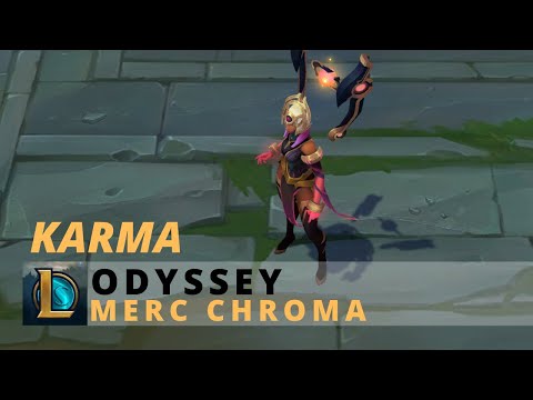 Odyssey Karma Merc Chroma - League Of Legends
