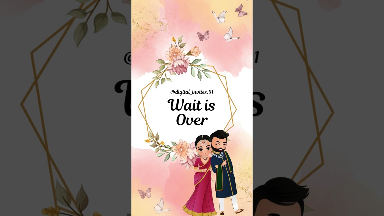 Modern Minimal Event Announcement Invite