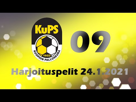 KuPS 09 - KuPS 10 Harjoituspeli 24.1.2021