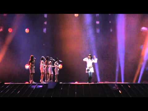 Eurovision Song Contest 2011 first rehearsal Israel. "Ding Dong" - Dana International