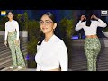 Mrunal Thakur Poses At Paps In Cool Stylish Attire At Murad Khetani S Office For Thadam Remake