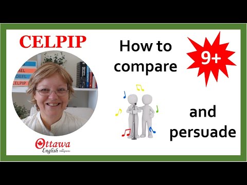 CELPIP Speaking Task 5: How to compare and persuade