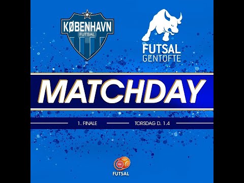 DM Finale - kamp 1 (01.04.21): København Futsal - Futsal Gentofte (0-4)