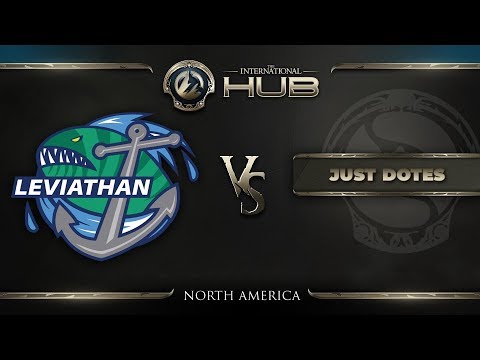Team Leviathan vs Just Dotes Game 2 - TI8 NA Open Qualifiers: Round of 8 - @Robnroll