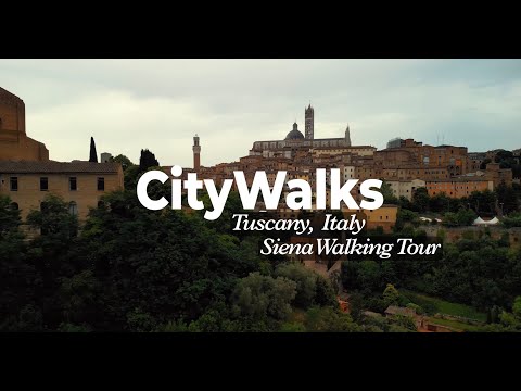 Exploring Siena Italy | Walking Tour Through Tuscany’s Heart 4K