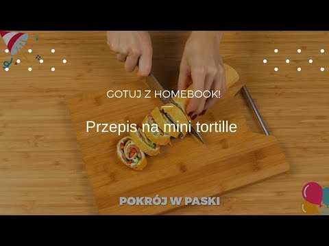 Przepis na mini tortille