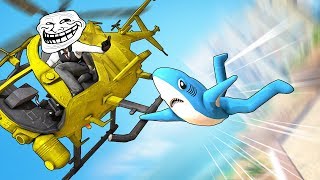 ВЕРТОЛЕТ + ТРОЛЛЬ = ОБИЖЕННЫЙ МАНЬЯК В CS:GO!!!