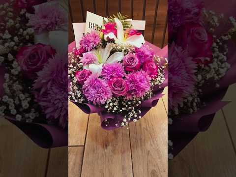 Flowers rose #bouquet #shortvideo #reels