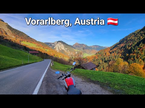 Motorcycle Ride through Vorarlberg, Austria | Austrian Alps, Furkajoch, and more!