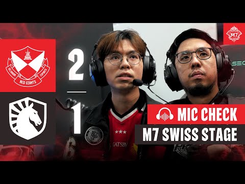 MIC CHECK | SRG VS TEAM LIQUID | M7 SWISS STAGE