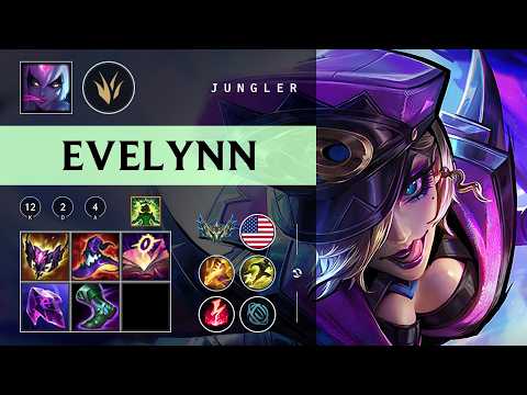 Evelynn Jungle vs Dr. Mundo - NA Challenger Patch 26.03