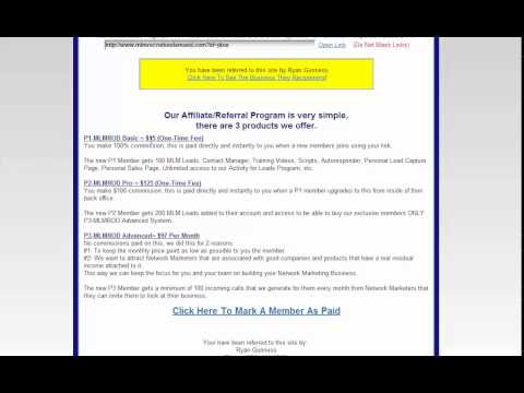 Welcome To MLM ROD