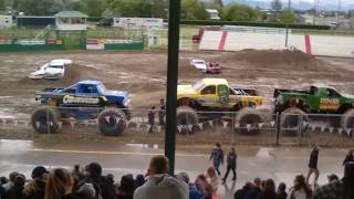 Kalispell MT 2020 Monster Trucks: Pit Party, Intros &amp; Wheelie Contest