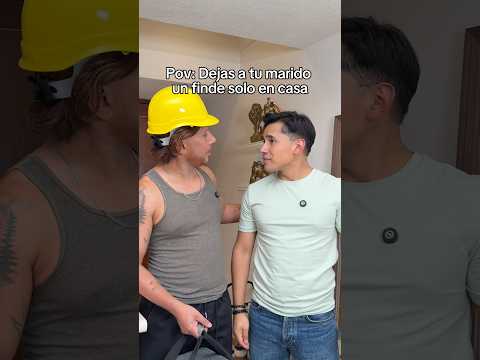 Tu marido cuando lo dejas solo 😅