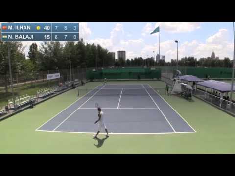 Marsel Ilhan - N.Sriram Balaji (President's Cup 2013) - 3. Set