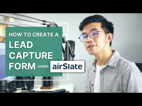 How to Create a Lead Capture Form using airSlate