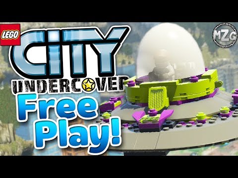 Unlocking a UFO! - LEGO City Undercover PS4 Free Play Gameplay - Episode 6