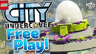 Unlocking a UFO! - LEGO City Undercover PS4 Free Play Gameplay - Episode 6