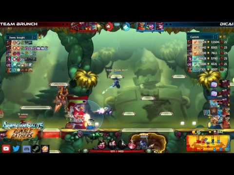 Awesomenauts Rumble April Gathers:Team Brunch vs DiCai