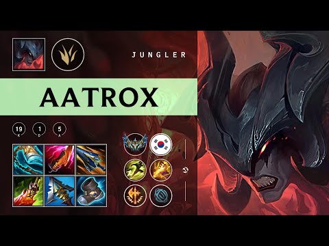 Aatrox Jungle vs Master Yi - KR Challenger Patch 25.24