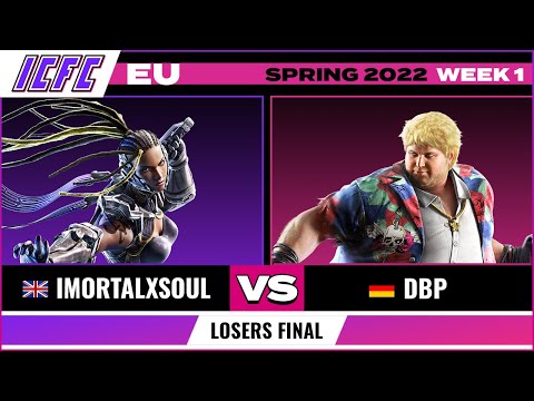ImortalXSoul (Master Raven) vs. DBP (Bob) Losers Final - ICFC EU Tekken 7 Season 5 Week 1