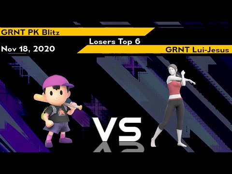 [Smash Ultimate] XeNOwifi 36 (L.Top 6) - GRNT  Lui-Jesus vs GRNT  PK Blitz