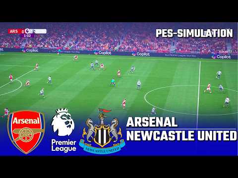 Arsenal vs Newcastle United | Premier League | PES 21 Football Simulation