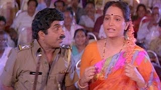 Sisindri Movie || Sudhakar & Brahmanandam Comedy in Circus || Nagarjuna, Tabu
