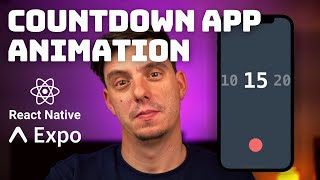 React Native Countdown Timer Animation with FlatList and Animated API