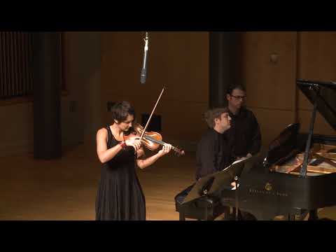 Kaija Saariaho's "Tocar"- Laura Colgate (violin) and Andrew Welch (piano)