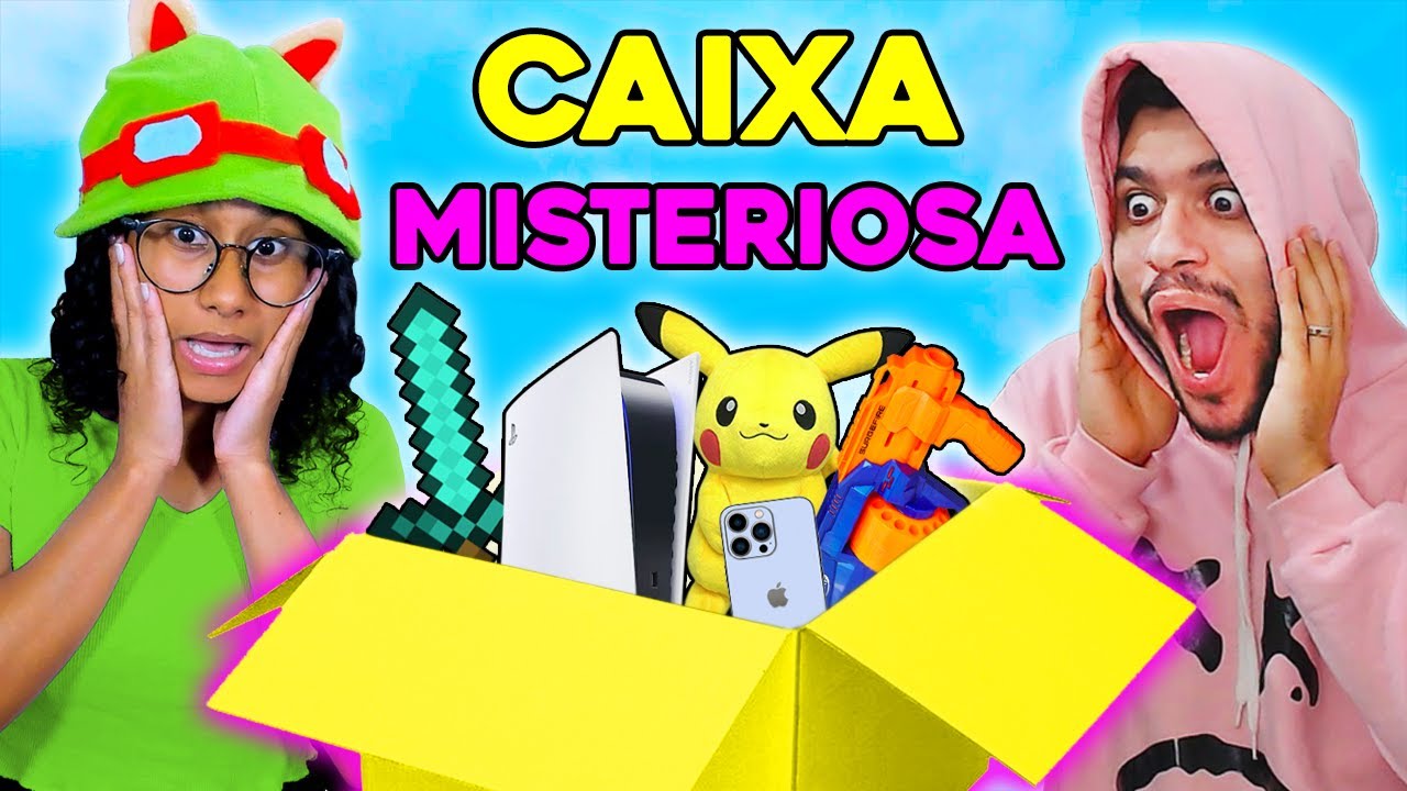 ABRINDO UMA CAIXA MISTERIOSA