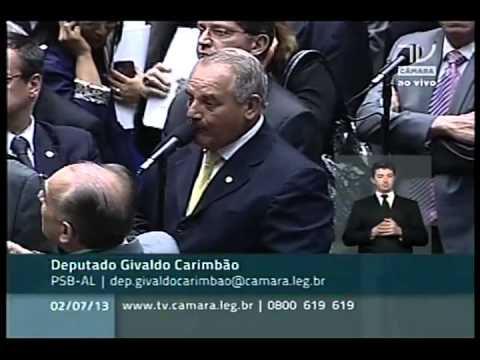 Posicionamento da Bancada sobre PL 5844/13 Dep. Givaldo Carimbão (PSB-AL)