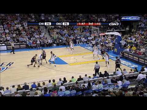 Derrick Rose Highlights vs. OKC Thunder 3/18