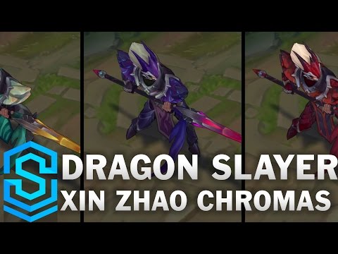 Dragonslayer Xin Zhao Chroma Skins