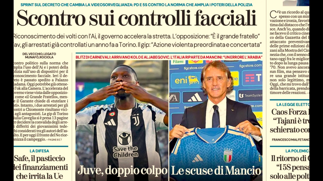 RASSEGNA STAMPA 30 LUGLIO 2026. QUOTIDIANI NAZIONALI ITALIANI  PRIME PAGINE DEI GIORNALI DI OGGI.