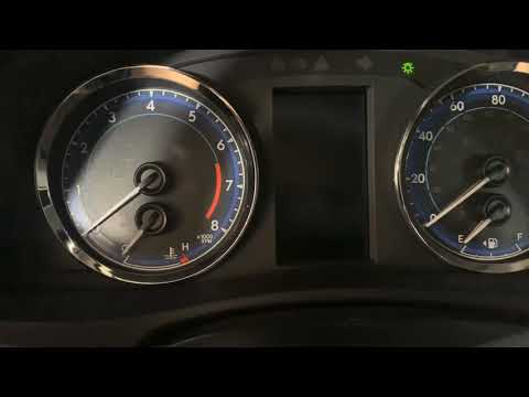2019 Toyota corolla oil life reset