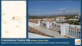 preview picture of video '3 dormitorios 3 baños Villa se Vende en Arboleas, Almeria, Spain'