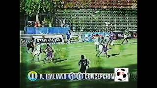 Audax Italiano 1 - 1 D. Concepción | Campeonato Nacional 2000