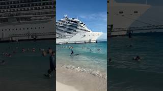 If there is a place to be on your vacation this place is with MSC Seascape  #cruises #oceancay