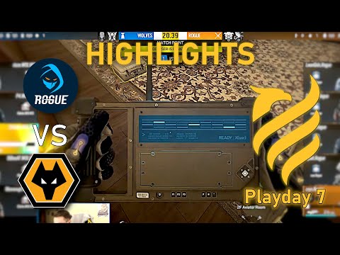 Rogue vs Wolves - HIGHLIGHTS - Playday 7 - EUL 2022 Stage 3 - R6 Esport