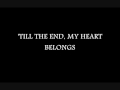 my heart belongs to you - Jim Brickman & Peabo Bryson (with lyrics)