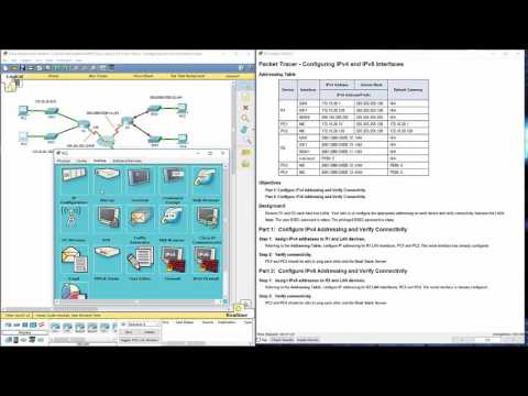 Cisco RnS - Lab 4.1.3.5 Configuring IPv4 and IPv6 Interfaces